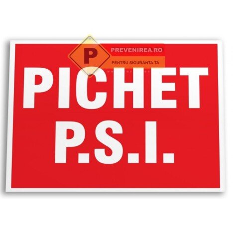 Indicatoare pentru pichet PSI